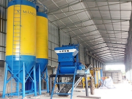 Gia công, lắp đặt bồn chứa xi măng